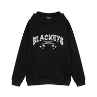 Men's High Street Dark Hooded Loose Casual Pullover Fashion