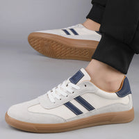 German-trained Men's Genuine Leather Breathable Sneakers