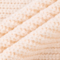 New Romantic Artistic And Pastoral-Style Thickened Round-Knit Daisy Sweater