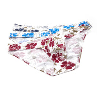 Men's Low Waist Printed Pattern Briefs