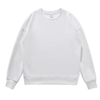 Non-gender Earth Color Round Neck Sweater