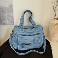 New Women's Retro Casual Handbag Large Capacity