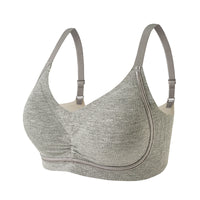 Threaded Ruched Soft Support Bra Underwear