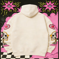 Fashion Casual Printed Polyester Sweater