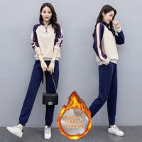 Women's Casual Sportswear Set For Spring And Autumn