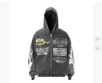 Sweater Hooded Trendy Cool Coat Functional High Street