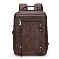 Men's Casual Backpack High School Junior High School Student Schoolbag Simple