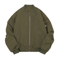 Pleated Sleeves Baggy Coat Men's Baseball Uniforms Trendy Brand Pilot Jacket Autumn And Winter