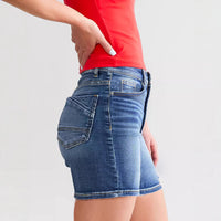 Womens Casual Stretchy Skinny Shorts