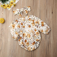New Baby Romper Girl Long Sleeve