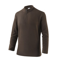 Stand Collar Half Zip Sweater Men's Dralon Sweater