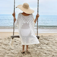 Knitted Long-sleeve Tunic Dress