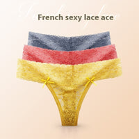 Lace Underwear Women's Low Waist Breathable