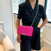 Chain Trend Small Square Bag Casual Minimalist Shoulder Bag