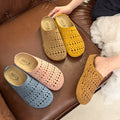 Women's Thick-soled Boken Toe-cap Half Slippers