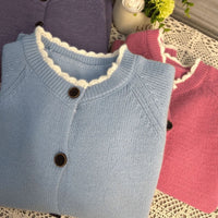 Women's Fashion Coat With A Crew Neck