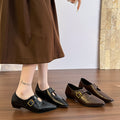 British-style Vintage Fashion Women's Leather Shoes