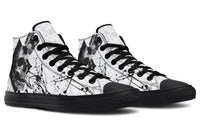 Printed Couple High-top Canvas Shoes
