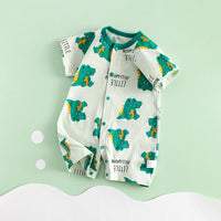 Thin Short Sleeve Newborn Breathable Clothes