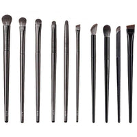 13 Black Brushed Eye Brush Makeup Tools Eye Makeup Brush Leather Ba