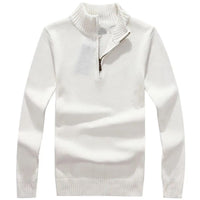 Casual Half Zipper Thermal Knitwear Coat