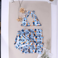 Ladies Fashion New Swimsuit Three Piece Chiffon