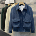 Corduroy Coat Men's Trendy Jacket Trendy Brand Fashion
