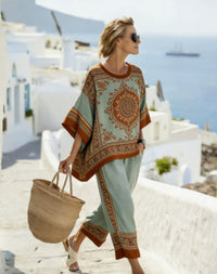 Women's Casual Bohemian-style Fashion Set