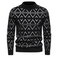 Men's Round Neck Pullover Thick Sweater