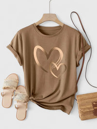 Women's Casual Red Soft Pure Cotton Top