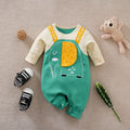 Outdoor Long Sleeve Cotton Baby One-piece Pants