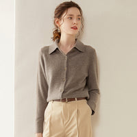 Knitted Sweat-shirt Slim Fit Slim Looking Base