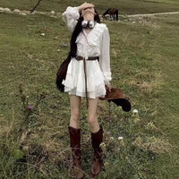 Hainan Sanya Island Beach Seaside Vacation White Dress
