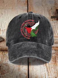 Washed Cotton Printed Hat Distressed Dad Cap Men Retro Baseball Cap Hot Soft Top Sun Hat