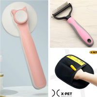 Pet Long-haired Dogknot Comb Double-sided Blade Dog