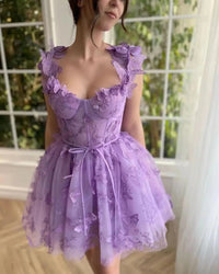 Elegant Lace Beach Dress For Banquets