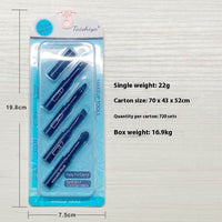 Multifunctional All-aluminum Tube Four-cut Makeup Brush Makeup Tools