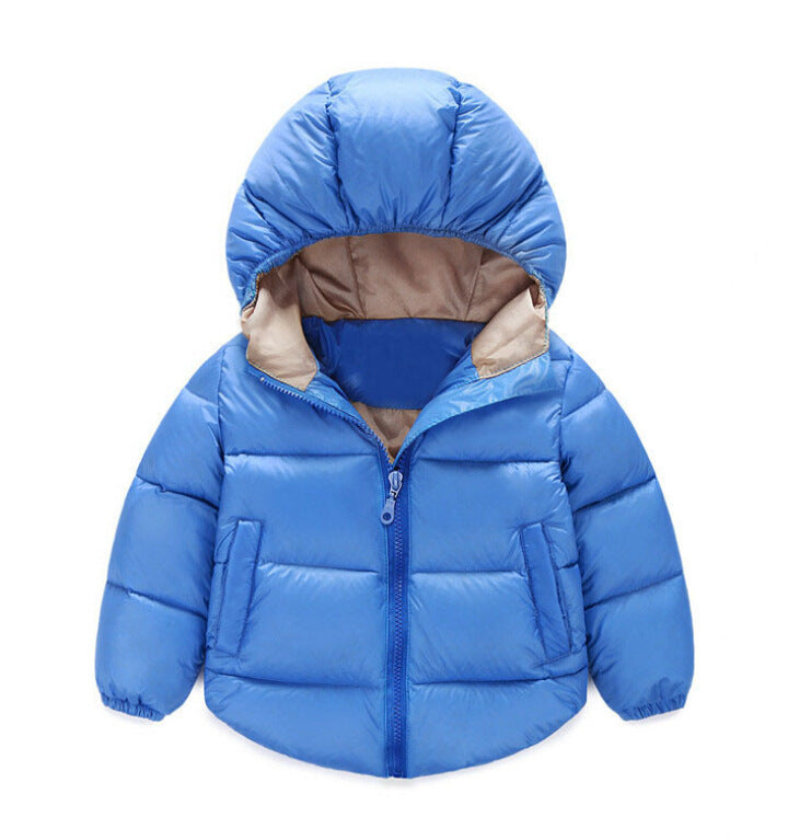 Winter Children's Clothing Cotton-padded Casual Down Jacket