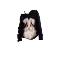 Lazy And Loose Long Sleeve Knitted Sweater