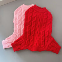 Autumn And Winter New Pet Four-leg Knitted Warm Sweater