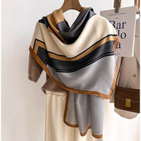 Color Matching Fashion Scarf Scarf Thin Warm Scarf Talma