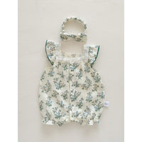 Summer Cotton Thin Baby One-pieces Short Sleeve Onesie