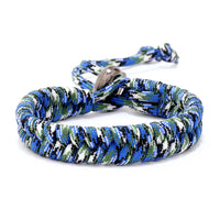 Handwoven Outdoor Camouflage Minimalist Bracelet