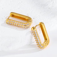 Women's Niche Stainless Steel Titanium Earrings