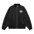 Spider Web Embroidery Thickening Coat Men