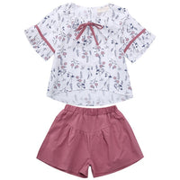 Western Style Children's Two-piece Shorts For Big Kids