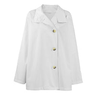 Design Mid-length Trench Coat Loose Flattering Cardigan