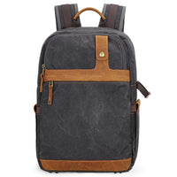 Camera Backpack Waterproof Batik Canvas Camera Bag