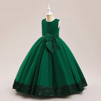 New Sequins Children's Mesh Dress