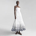 Loose-fit Floral-print Layered Slip Dress